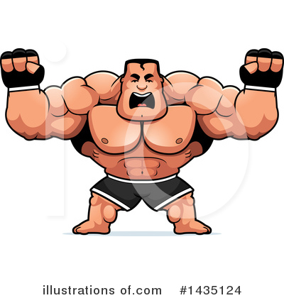 Royalty-Free (RF) Fighter Clipart Illustration by Cory Thoman - Stock Sample #1435124