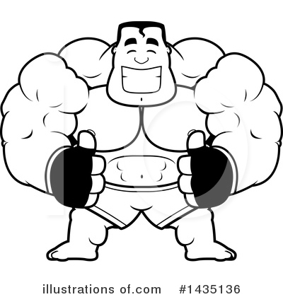 Royalty-Free (RF) Fighter Clipart Illustration by Cory Thoman - Stock Sample #1435136