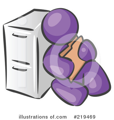 Filing Clipart #219469 by Leo Blanchette