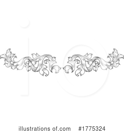 Royalty-Free (RF) Filigree Clipart Illustration by AtStockIllustration - Stock Sample #1775324