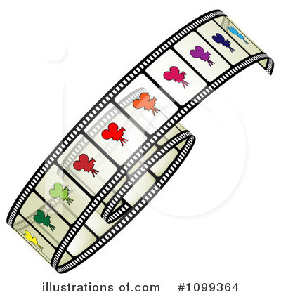 Royalty-Free (RF) Film Clipart Illustration by merlinul - Stock Sample #1099364