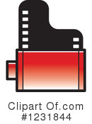 Film Clipart #1231844 by Lal Perera