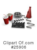 Film Industry Clipart #25906 by KJ Pargeter