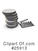 Film Industry Clipart #25913 by KJ Pargeter