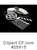 Film Industry Clipart #25915 by KJ Pargeter
