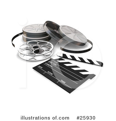 Clapperboard Clipart #25930 by KJ Pargeter