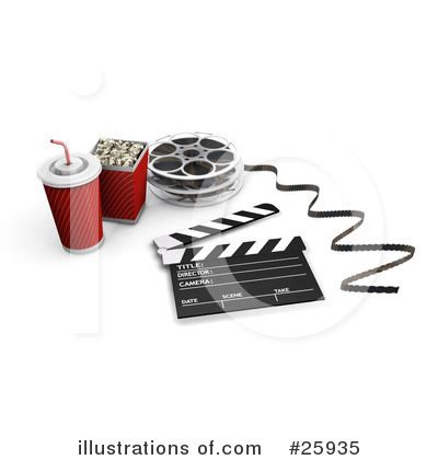 Clapperboard Clipart #25935 by KJ Pargeter