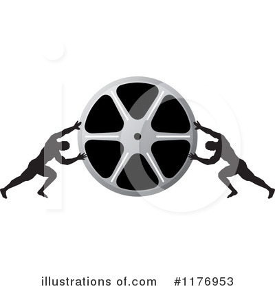 Film Reel Clipart #1176953 by Lal Perera