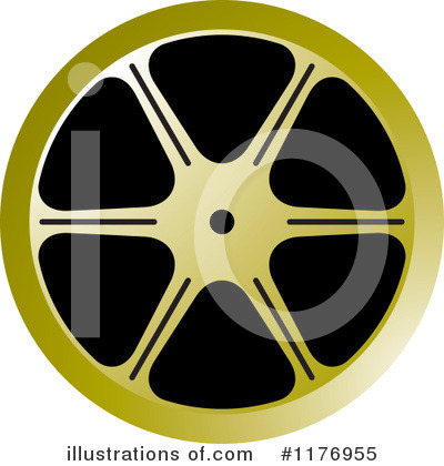 Film Reel Clipart #1176955 by Lal Perera