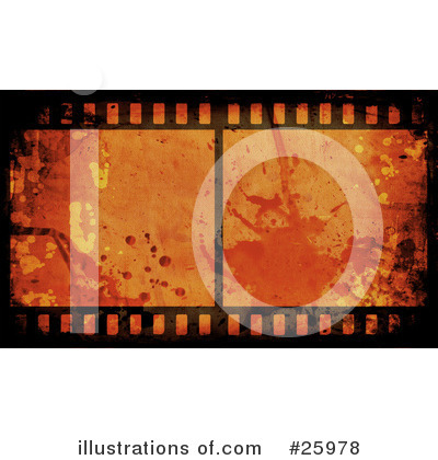 Royalty-Free (RF) Film Strip Clipart Illustration by KJ Pargeter - Stock Sample #25978