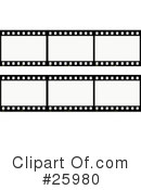 Film Strip Clipart #25980 by KJ Pargeter