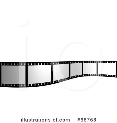 Royalty-Free (RF) Film Strip Clipart Illustration by ShazamImages - Stock Sample #68768
