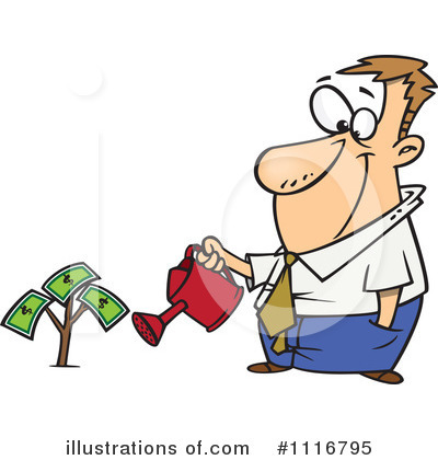 Royalty-Free (RF) Finance Clipart Illustration by toonaday - Stock Sample #1116795