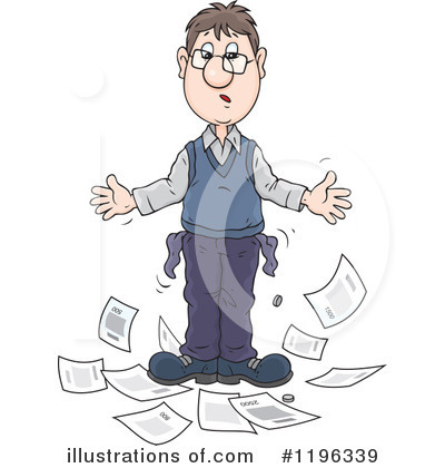 Invoice Clipart #1196339 by Alex Bannykh