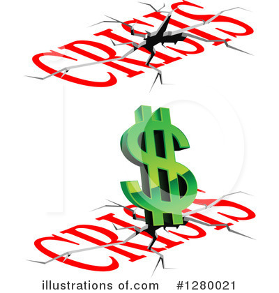 Royalty-Free (RF) Finance Clipart Illustration by Vector Tradition SM - Stock Sample #1280021