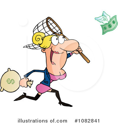 Royalty-Free (RF) Financial Clipart Illustration by Hit Toon - Stock Sample #1082841