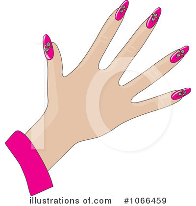 Royalty-Free (RF) Fingernails Clipart Illustration by Maria Bell - Stock Sample #1066459