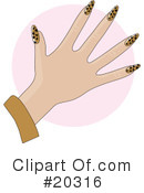 Fingernails Clipart #20316 by Maria Bell