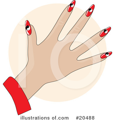 Manicure Clipart #20488 by Maria Bell