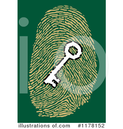 Royalty-Free (RF) Fingerprint Clipart Illustration by Vector Tradition SM - Stock Sample #1178152