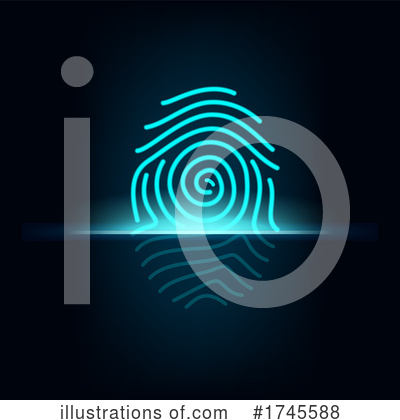 Finger Print Clipart #1745588 by Vector Tradition SM