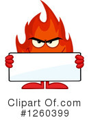 Fire Character Clipart #1260399 by Hit Toon