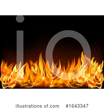 Royalty-Free (RF) Fire Clipart Illustration by dero - Stock Sample #1643347