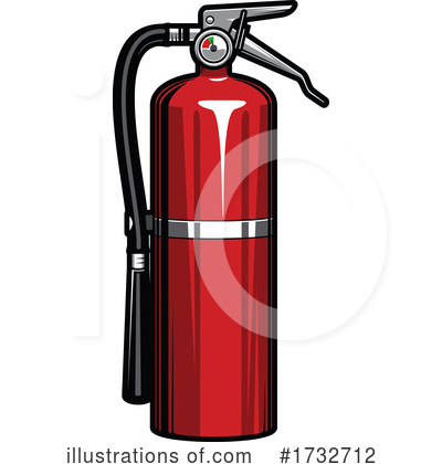 Fire Extinguisher Clipart #1732712 by Vector Tradition SM