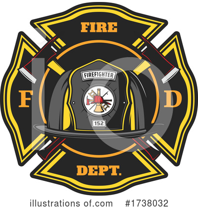 Royalty-Free (RF) Fire Department Clipart Illustration by Vector Tradition SM - Stock Sample #1738032