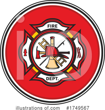 Fire Department Clipart #1749567 by Vector Tradition SM