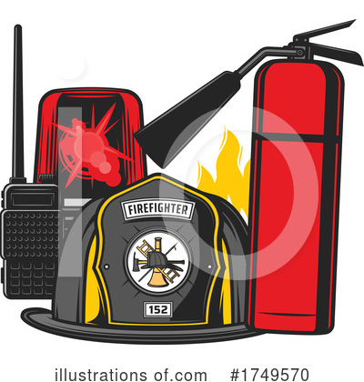 Fire Department Clipart #1749570 by Vector Tradition SM