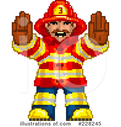 Royalty-Free (RF) Fire Department Clipart Illustration by Tonis Pan - Stock Sample #228245