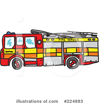Fire Truck Clipart #224883 by Prawny