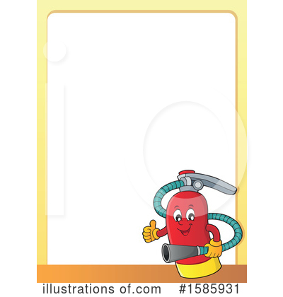 Fire Extinguisher Clipart #1585931 by visekart