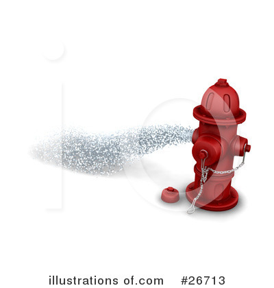 Royalty-Free (RF) Fire Hydrant Clipart Illustration by KJ Pargeter - Stock Sample #26713