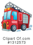Fire Truck Clipart #1312573 by visekart