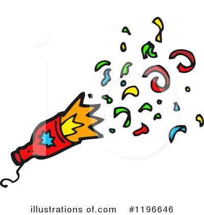 Royalty-Free (RF) Firecracker Clipart Illustration by lineartestpilot - Stock Sample #1196646