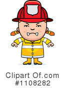 Firefighter Clipart #1108282 by Cory Thoman