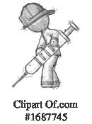Firefighter Clipart #1687745 by Leo Blanchette