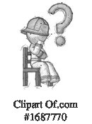 Firefighter Clipart #1687770 by Leo Blanchette