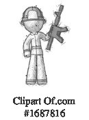 Firefighter Clipart #1687816 by Leo Blanchette