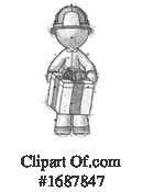 Firefighter Clipart #1687847 by Leo Blanchette
