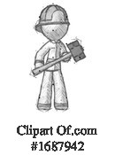 Firefighter Clipart #1687942 by Leo Blanchette