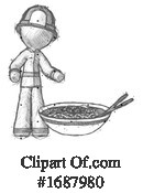 Firefighter Clipart #1687980 by Leo Blanchette