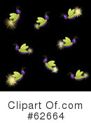 Fireflies Clipart #62664 by Pams Clipart