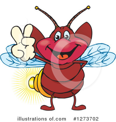 Royalty-Free (RF) Firefly Clipart Illustration by Dennis Holmes Designs - Stock Sample #1273702