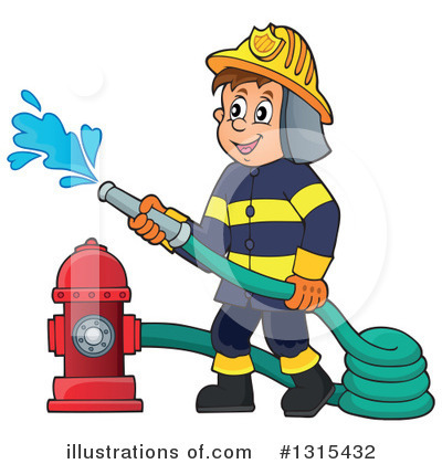 Firefighter Clipart #1315432 by visekart