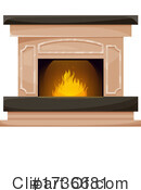 Fireplace Clipart #1736681 by Vector Tradition SM