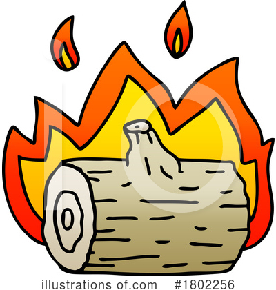 Royalty-Free (RF) Firewood Clipart Illustration by lineartestpilot - Stock Sample #1802256