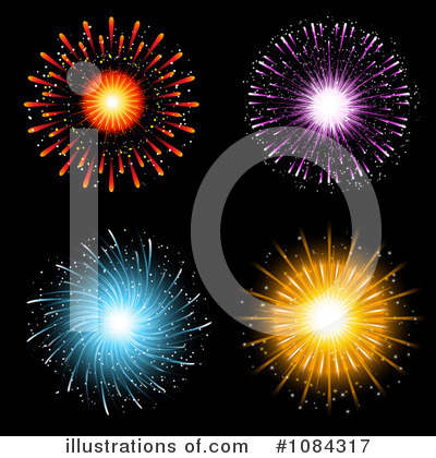 Fireworks Clipart #1084317 by KJ Pargeter